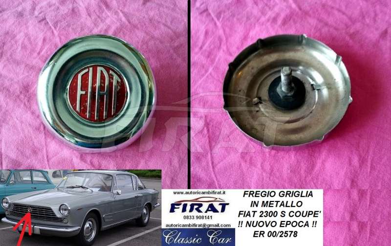 FREGIO GRIGLIA FIAT 2300 S COUPE' - Clicca l'immagine per chiudere